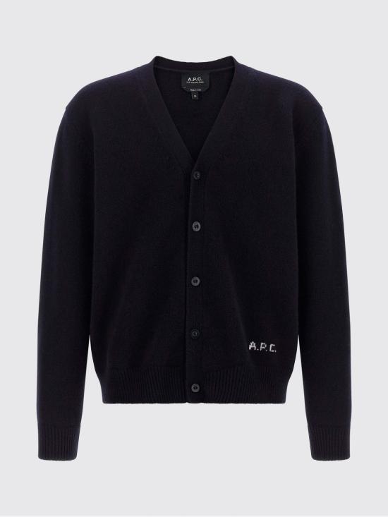 26FW 아페쎄 스웨터 WOASWH22020 IAK Navy - A.P.C.