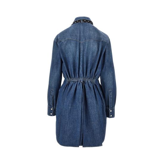 26FW 발렌티노 가라바니 데님 원피스 9B3DA03DAC7 Blue - VALENTINO GARAVANI