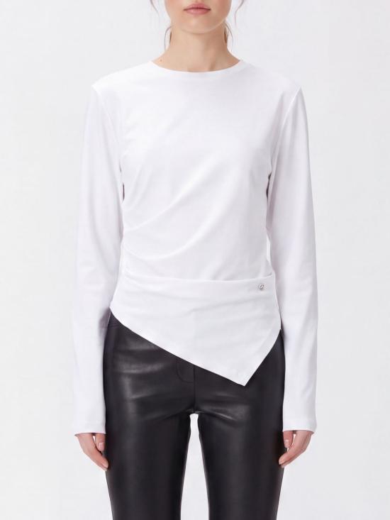 26FW 가니 긴팔 티셔츠 A1040543 151 White