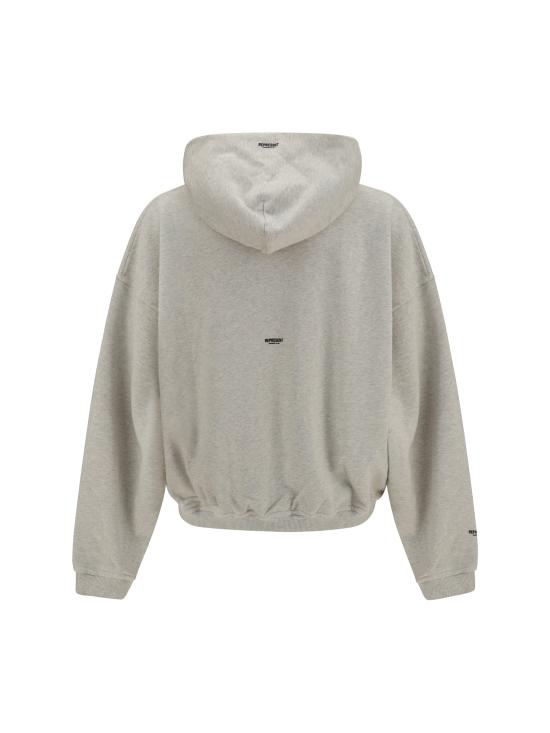 26FW 리프레젠트 후드 티셔츠 OCM100041 CREAMMARL BEIGE - REPRESENT