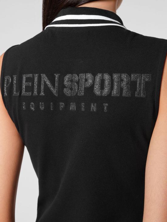 26SS 플레인스포츠 폴로 티셔츠 SACCWTK2711STE003N 02 Black - PLEIN SPORT