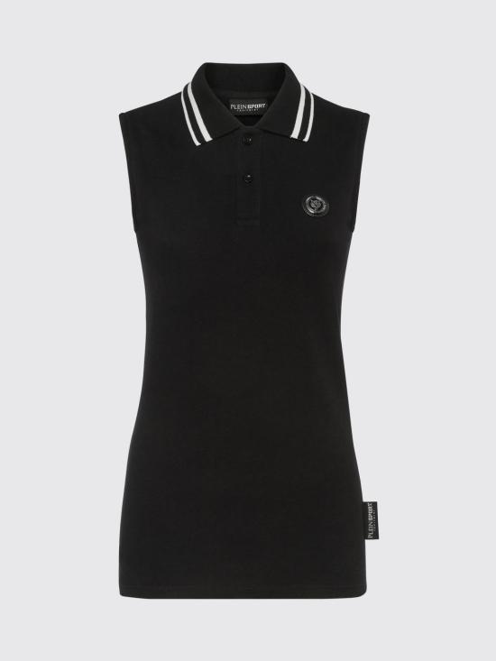 26SS 플레인스포츠 폴로 티셔츠 SACCWTK2711STE003N 02 Black - PLEIN SPORT