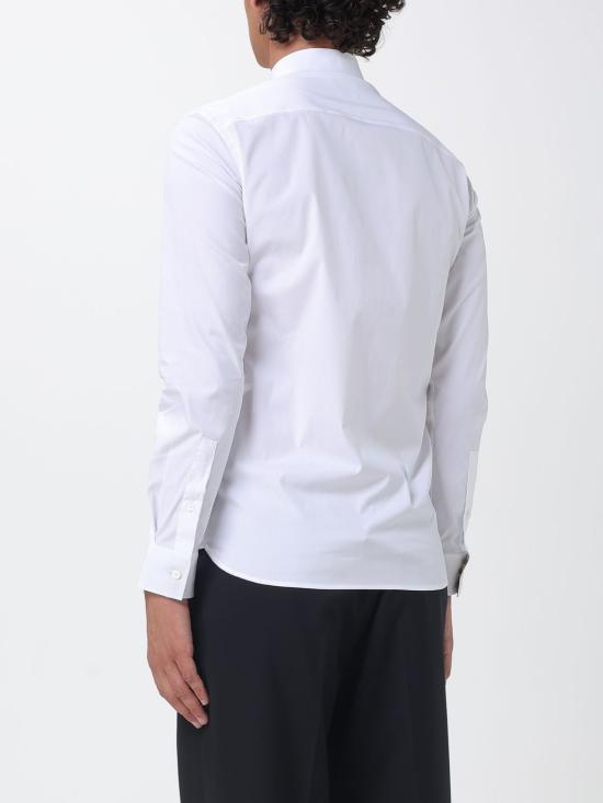 26FW 버버리 스트레치 코튼 셔츠 8071465 White - BURBERRY