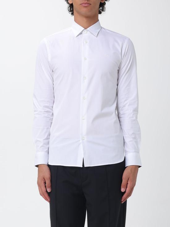 26FW 버버리 스트레치 코튼 셔츠 8071465 White