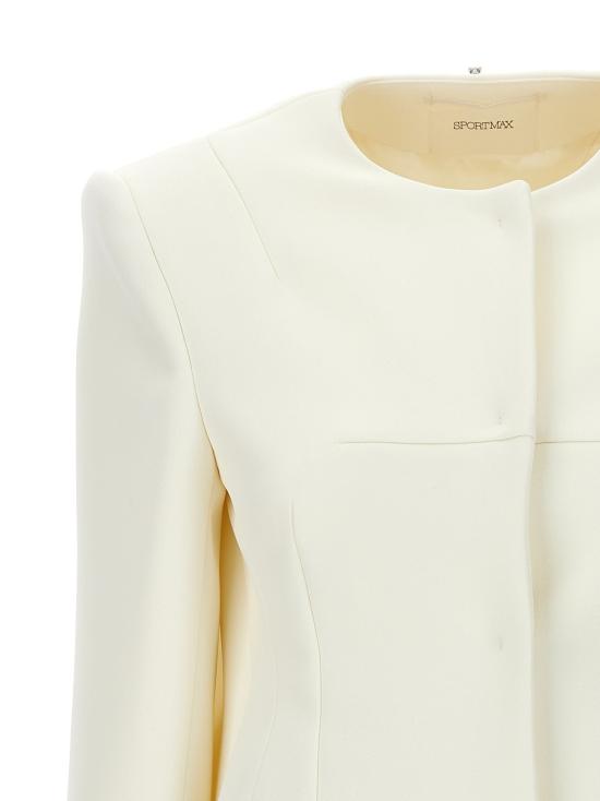  스포트막스 수트 자켓 SP287445BM WHITE - SPORTMAX