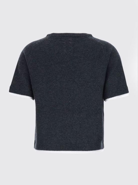 26FW 세미쿠튀르 스웨터 Y6WH40 Y47 Grey - SEMI-COUTURE