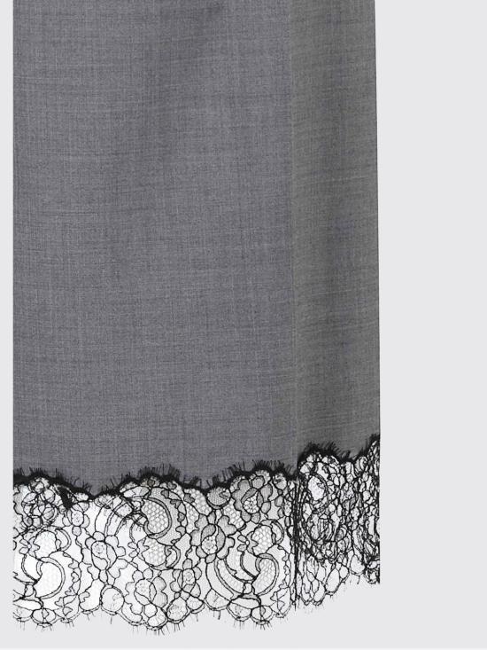 26FW 세미쿠튀르 스커트 Y6WI30 X90 Grey - SEMI-COUTURE