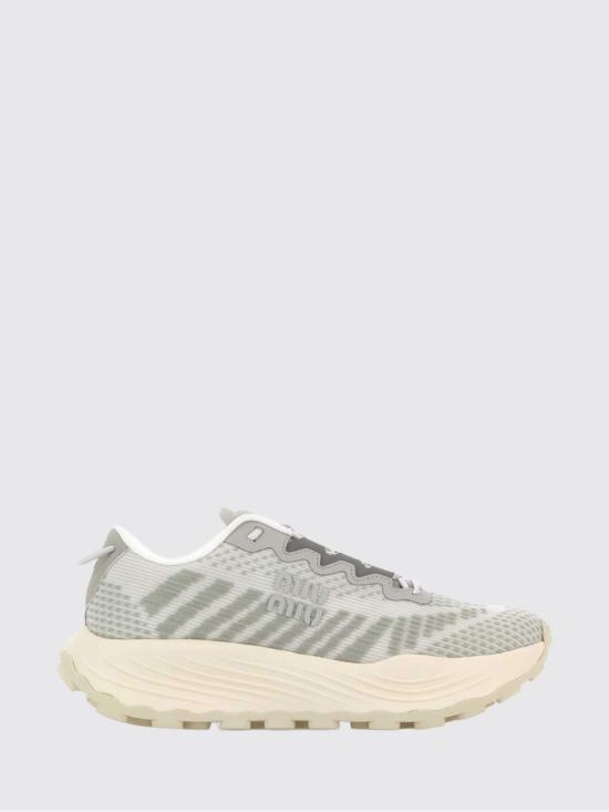 26FW 미우미우 테크니컬 패브릭 스니커즈 5E480EF0503LED F0424 Grey
