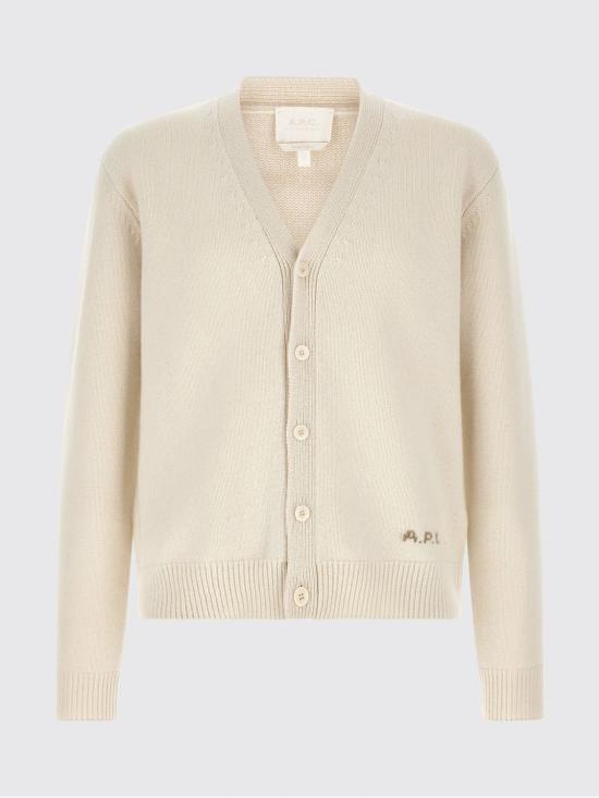 26FW 아페쎄 가디건 WOASWH22020 AAD Ecru - A.P.C.