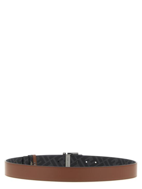  펜디 가죽 벨트 FE312763BM BROWN - FENDI