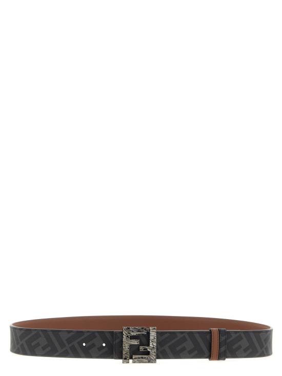  펜디 가죽 벨트 FE312763BM BROWN - FENDI