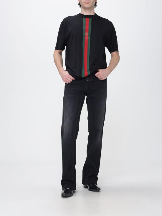 26FW 구찌 반팔 티셔츠 864626XJHYA 1152 Black - GUCCI