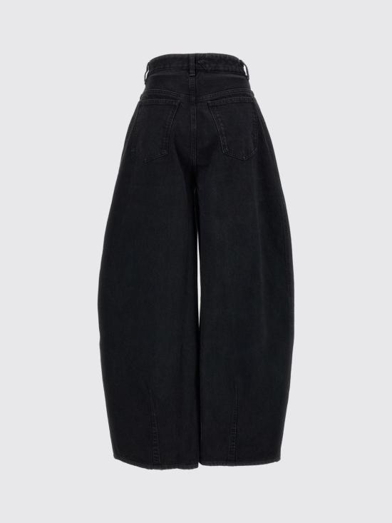 26FW 자크뮈스 더 오발로 드 님 데님 팬츠 PAW00609AD00039 990 Black - JACQUEMUS