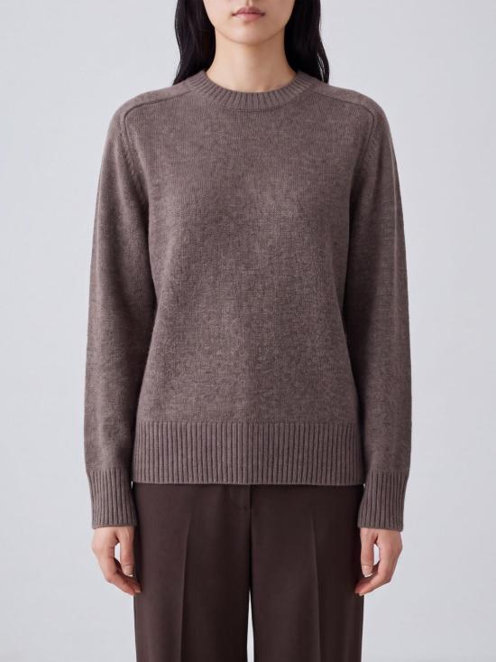 26FW 루루 드 세종 스웨터 BALTRALDS NUTMEGMELANGE Brown