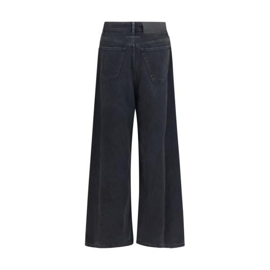 26FW MM6 메종마르지엘라 데님 팬츠 MMS52LA0262M30064963BB BLACK - MM6 MAISON MARGIELA
