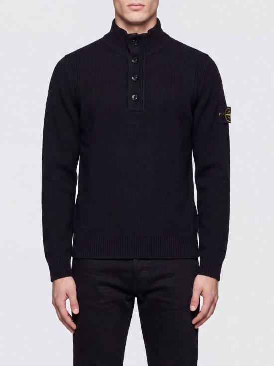 26FW 스톤 아일랜드 터틀넥 5100040S00A3 V0029 Black