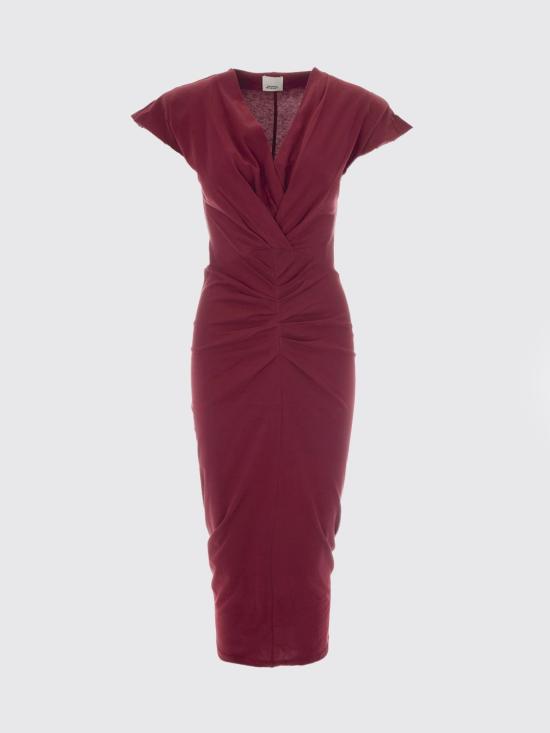 26FW 이자벨마랑 롱 원피스 RO1174FBA1N41I 80DB Burgundy - ISABEL MARANT