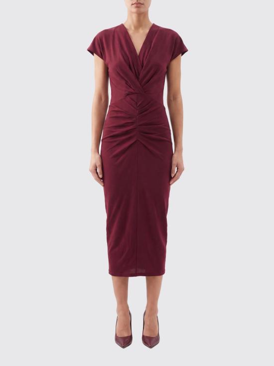 26FW 이자벨마랑 롱 원피스 RO1174FBA1N41I 80DB Burgundy