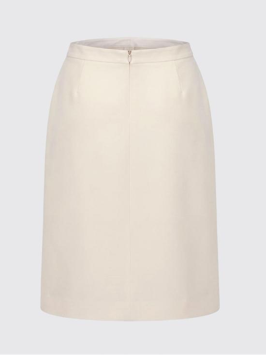 26FW 질샌더 스커트 J02MA0402J40356 102 White - JIL SANDER