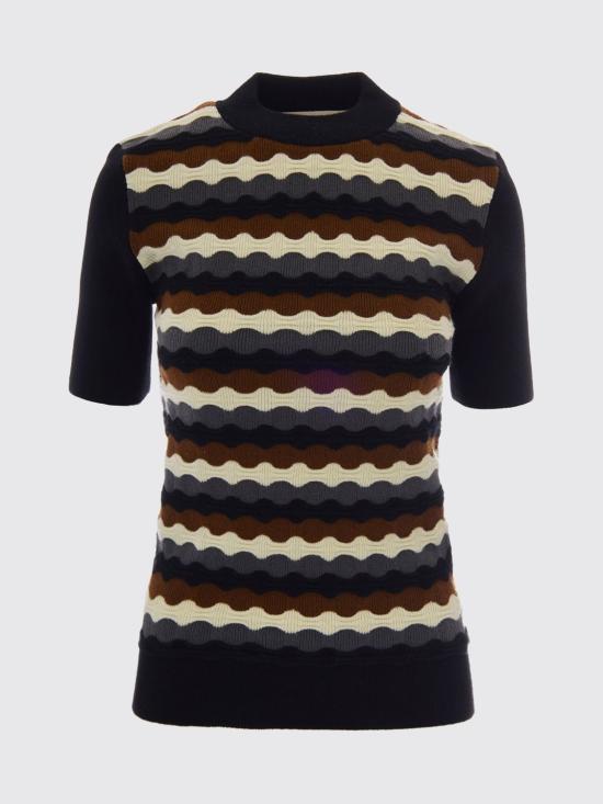 26FW 마르니 스웨터 GCMD0677EQUFH557 WAN99 Black - MARNI