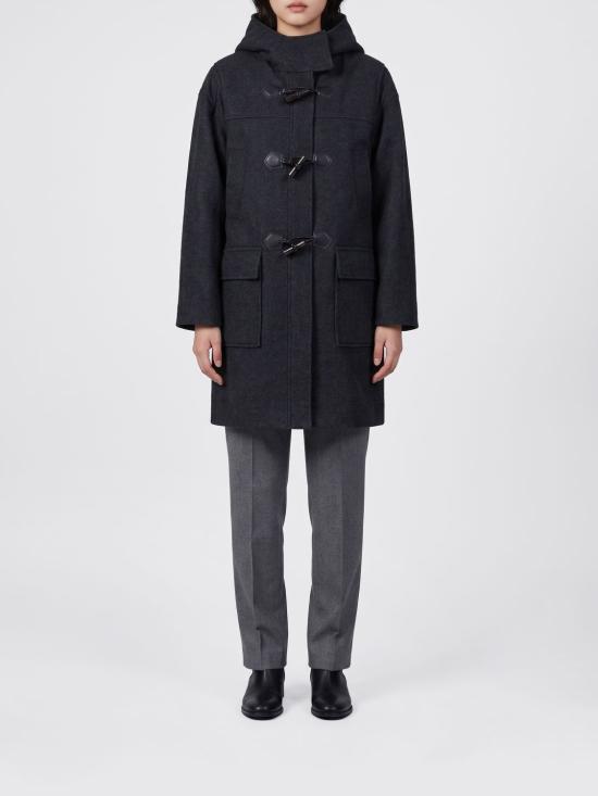 26FW 가니 코트 A1120002 252 Black