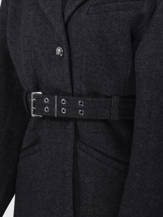 26FW 가니 수트 자켓 A1130013 252 Black - GANNI