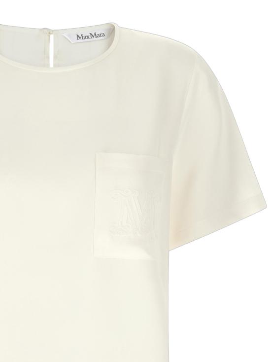26FW 막스마라 반팔 티셔츠 MA338244BM WHITE - MAX MARA
