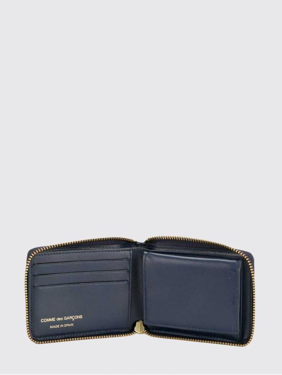 26SS 꼼데가르송 남성지갑 SA7100 Navy - COMME DES GARCONS