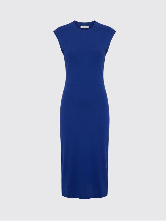 26FW 질샌더 롱 원피스 J02CT0638J20388 421 Blue - JIL SANDER