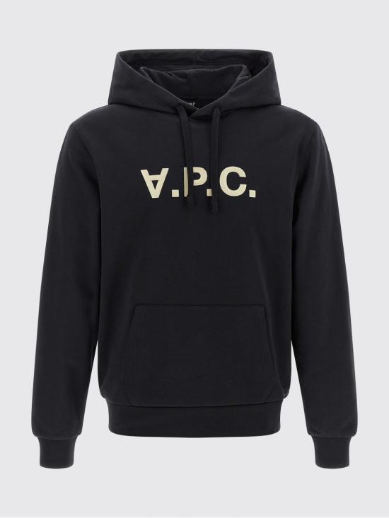 26FW 아페쎄 후드 티셔츠 COHBNM37012 LPA Black - A.P.C.