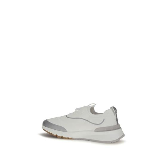 26SS 브루넬로 쿠치넬리 스니커즈 BRMZUAUFO340CBM68BB WHITE - BRUNELLO CUCINELLI