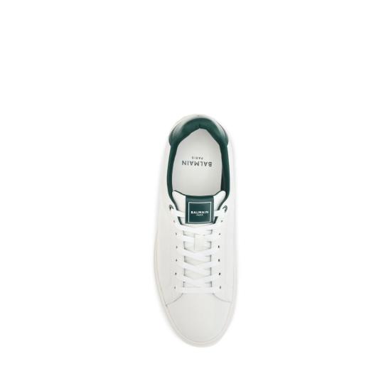 26FW 발망 스니커즈 BAHM1VI288LVTRGYRBB WHITE - BALMAIN