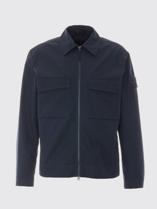 26FW 스톤 아일랜드 긴팔 셔츠 1200018S0F01 V0020 Navy - STONE ISLAND