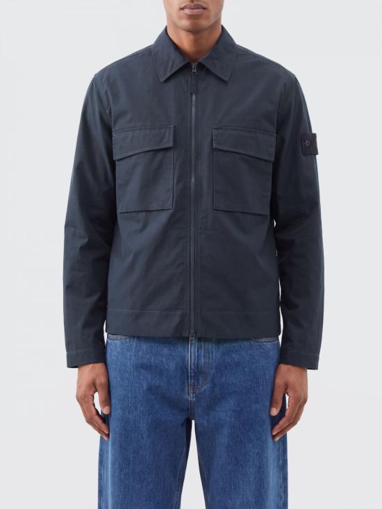26FW 스톤 아일랜드 긴팔 셔츠 1200018S0F01 V0020 Navy