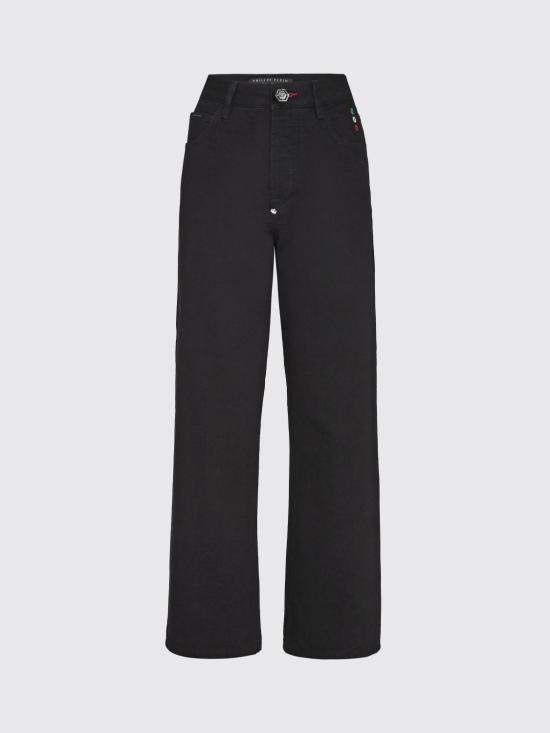 26SS 필립 플레인 데님 팬츠 UAFCWDT3026PDE004N 02NH Black - PHILIPP PLEIN