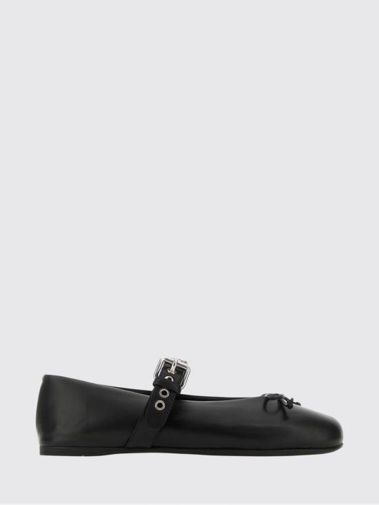 26FW 미우미우 플랫 슈즈 5F210EF005070 F0002 Black