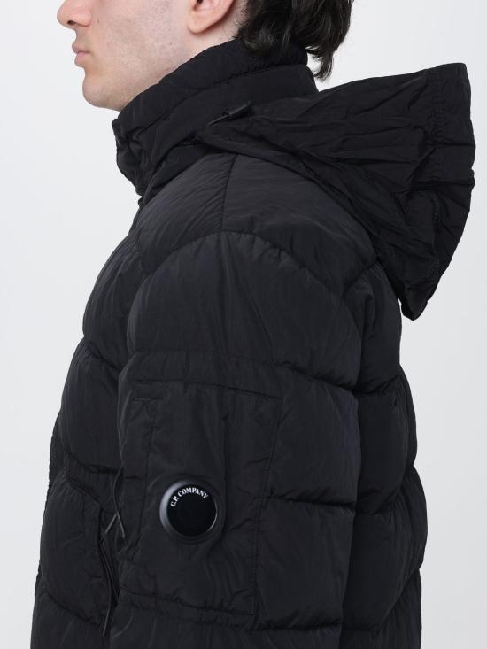 26FW 씨피 컴퍼니 숏패딩 21CMOW012A005904G 999 Black - C.P. COMPANY