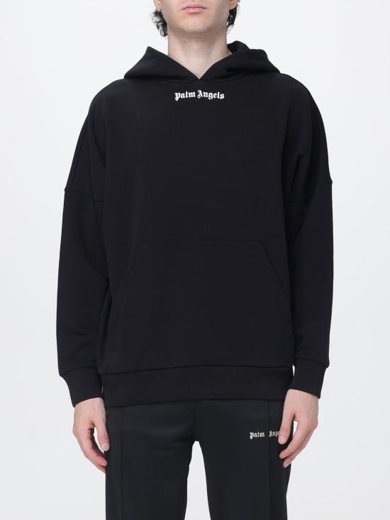 26FW 팜앤젤스 후드 티셔츠 PAMBB02F26FL01 Black