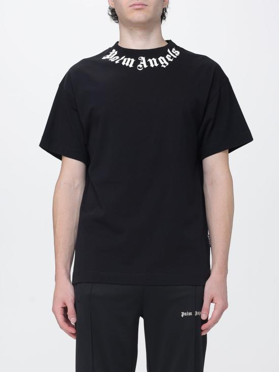 26FW 팜앤젤스 반팔 티셔츠 PAMAA01F26JR01 Black