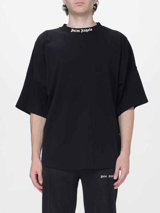 26FW 팜앤젤스 반팔 티셔츠 PAMBAA05F26JR02 Black