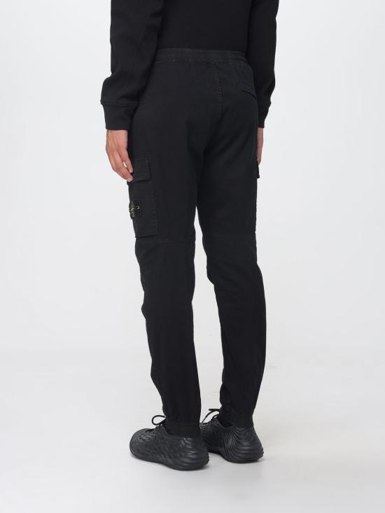 26FW 스톤 아일랜드 스트레이트 팬츠 3100033S00L1 V0129 Black - STONE ISLAND
