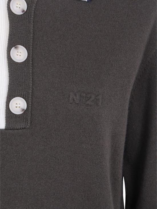 26FW 누메로벤투노 폴로 티셔츠 A0359004 5791 Green - N°21