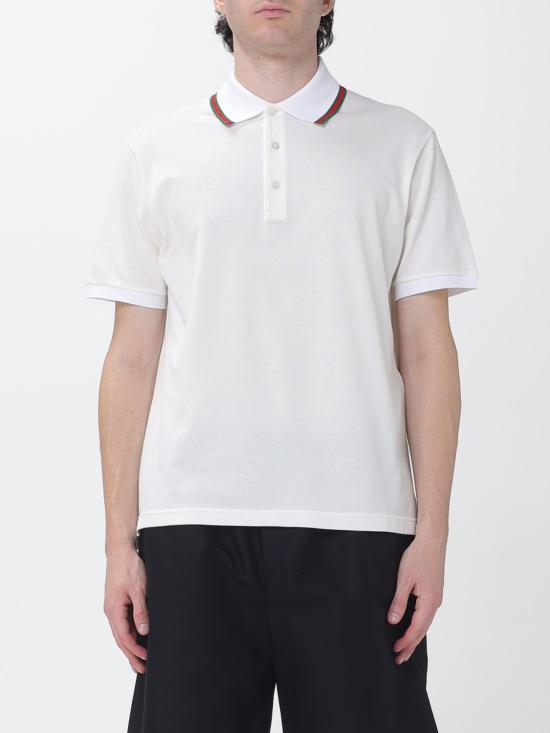 26FW 구찌 폴로 티셔츠 872468XJHX5 9000 White