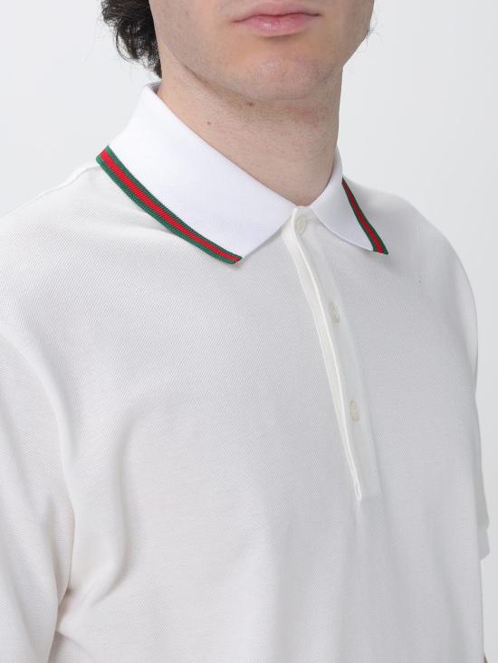 26FW 구찌 폴로 티셔츠 872468XJHX5 9000 White - GUCCI