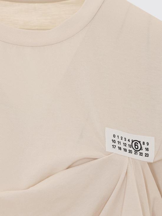 26FW MM6 메종마르지엘라 반팔 티셔츠 S52NF0018M20048 103 White - MM6 MAISON MARGIELA