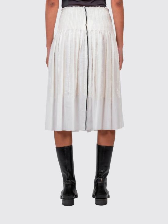 26SS 팔로마울 스커트 WV1701 000 White - PALOMA WOOL