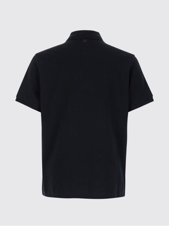 26FW 아미 스몰 하트 로고 폴로 셔츠 BFUPL001760 001 Black - AMI