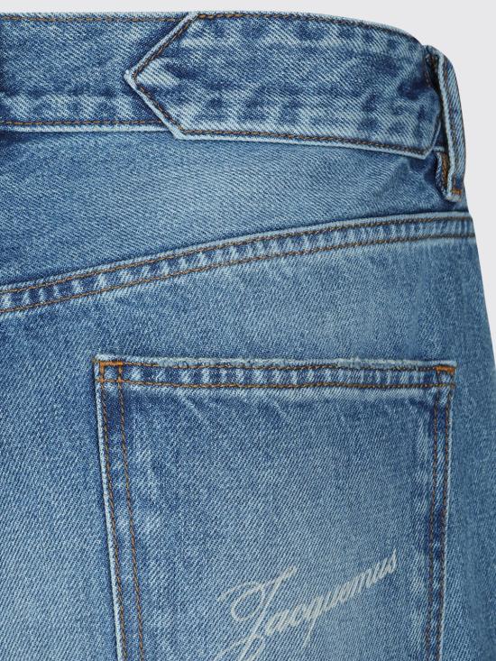 26FW 자크뮈스 스트레이트 데님 팬츠 PAM00028AD00038 33C Blue - JACQUEMUS