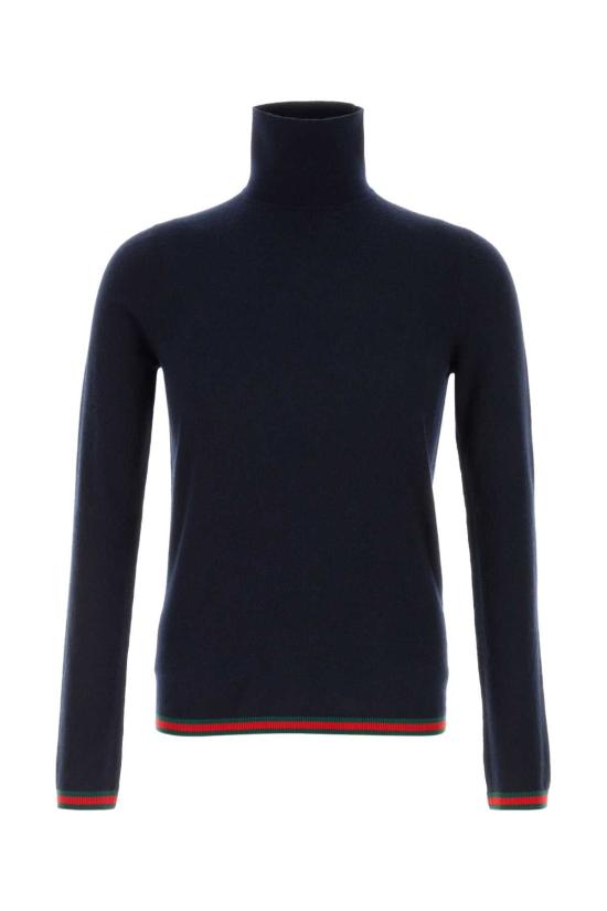 25FW 구찌 파인 소프트 캐시미어 터틀넥 850166XKE04 4795 BLACK