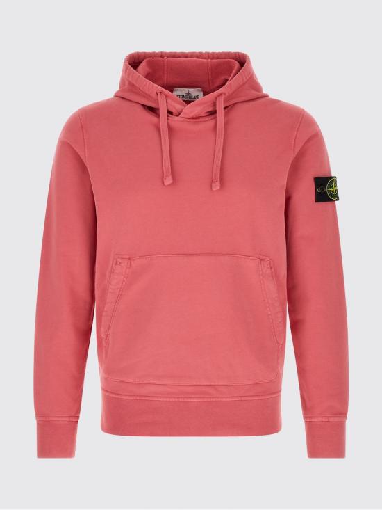 26FW 스톤 아일랜드 후드 티셔츠 6100062S0051 V0089 Pink - STONE ISLAND